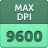 Линейно интерполируемое разрешение 9600dpi